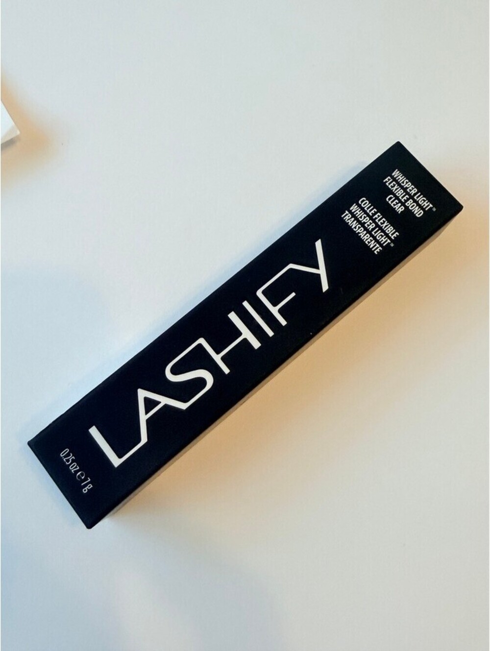 Rare Original Lashify Whisper Light Clear Bond 0.25 oz Tube Code 01E3